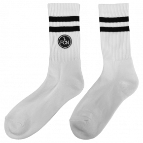 Sportsocken weiß-schwarz