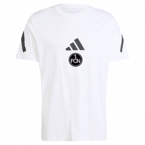 adidas FCN T-Shirt Lifestyle 24/25 weiß