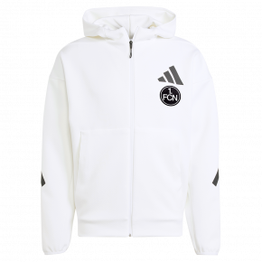 adidas FCN Ziphoodie Lifestyle 24/25 weiß